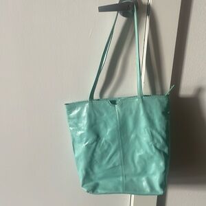 Leather tote